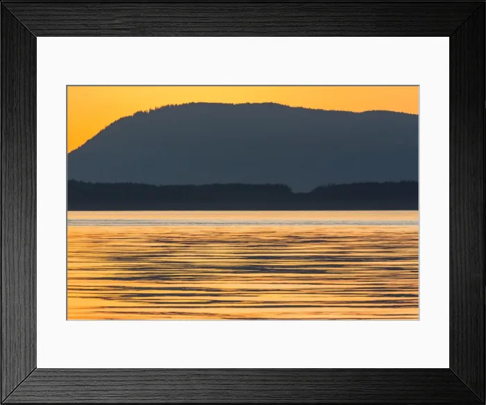 Framed Print : Pacific Northwest sunset, Haro Strait, Saturna Island, British Columbia, Canada, North America Framed Print : Pacific Northwest sunset, Haro Strait, Saturna Island, British Columbia, Canada, North America