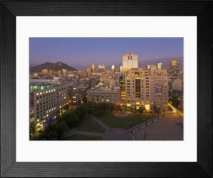 Framed Print : View across the Plaza de la Constitucion, Palacio de la Moneda (Presidential Palace), Santiago, Chile, South America Framed Print : View across the Plaza de la Constitucion, Palacio de la Moneda (Presidential Palace), Santiago, Chile, South America