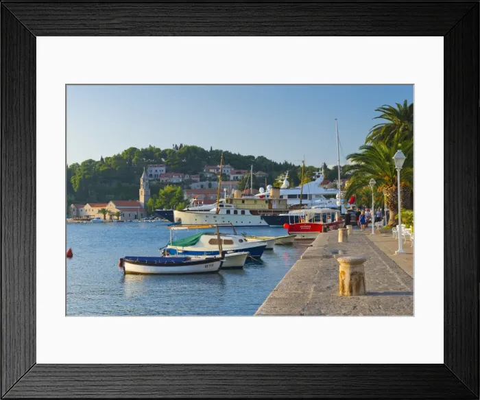 Framed Print : Cavtat, Dubrovnik Riviera, Croatia, Europe Framed Print : Cavtat, Dubrovnik Riviera, Croatia, Europe
