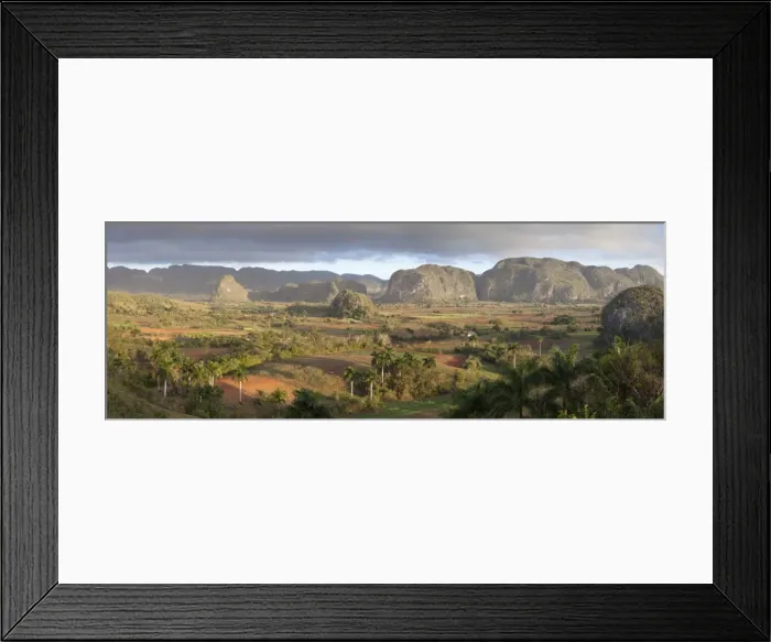 Framed Print : Panoramic view of Vinales Valley, UNESCO World Heritage Site, from Hotel Los Jasmines, early morning, Vinales, Pinar Del Rio Province, Cuba, West Indies, Central America Framed Print : Panoramic view of Vinales Valley, UNESCO World Heritage Site, from Hotel Los Jasmines, early morning, Vinales, Pinar Del Rio Province, Cuba, West Indies, Central America