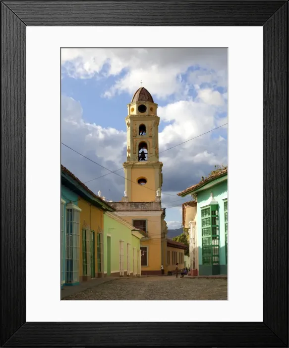 Framed Print : Belltower of The Convento de San Francisco de Asis, UNESCO World Heritage Site, Trinidad, Cuba, West Indies, Central America Framed Print : Belltower of The Convento de San Francisco de Asis, UNESCO World Heritage Site, Trinidad, Cuba, West Indies, Central America
