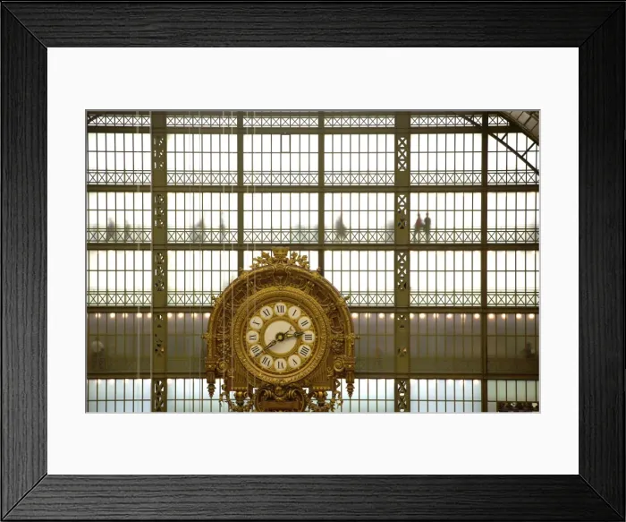 Framed Print : Musee d Orsay clock, Paris, France, Europe Framed Print : Musee d Orsay clock, Paris, France, Europe