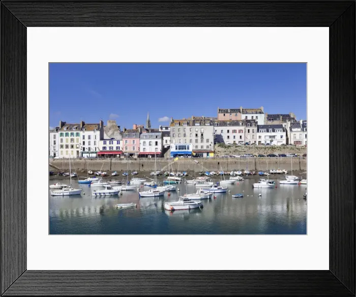 Framed Print : View of Rosmeur fishing port, Douarnenez, Finistere, Brittany, France, Europe Framed Print : View of Rosmeur fishing port, Douarnenez, Finistere, Brittany, France, Europe