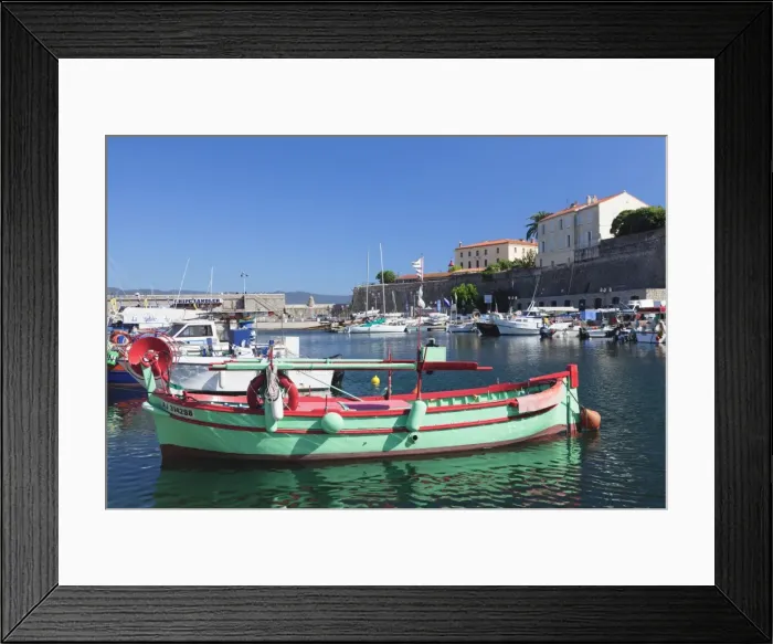 Framed Print : Harbour and Citadel, Ajaccio, Corsica, France, Mediterranean, Europe Framed Print : Harbour and Citadel, Ajaccio, Corsica, France, Mediterranean, Europe