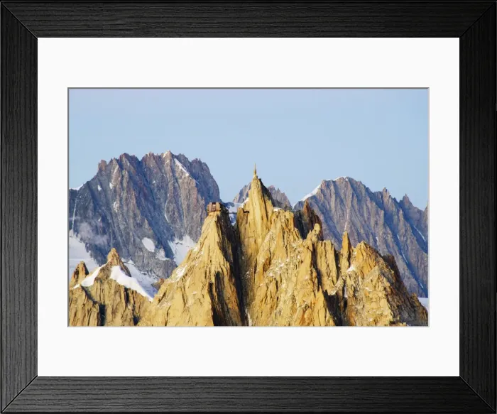 Framed Print : Aiguille du Midi cable car station, Haute-Savoie, French Alps, France, Europe Framed Print : Aiguille du Midi cable car station, Haute-Savoie, French Alps, France, Europe