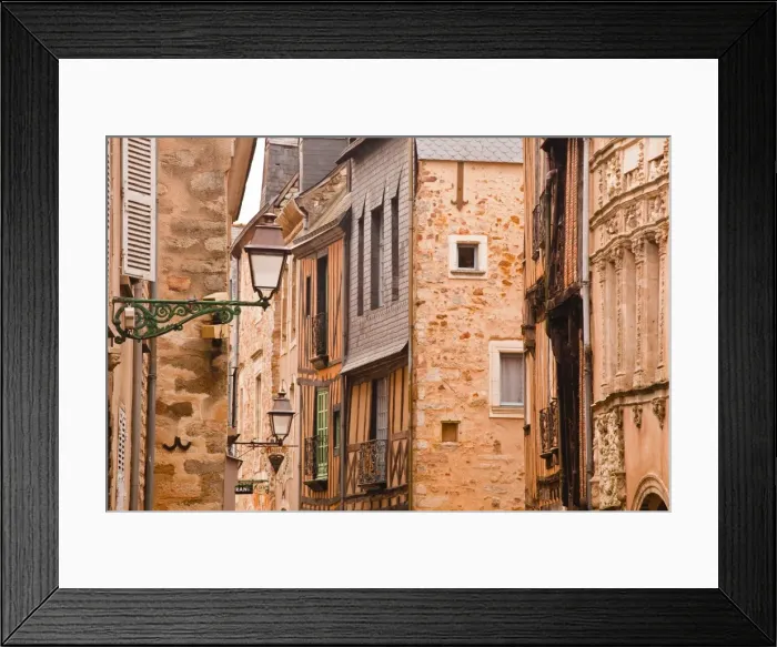 Framed Print : La Grande Rue in the old city of Le Mans, Sarthe, Pays de la Loire, France, Europe Framed Print : La Grande Rue in the old city of Le Mans, Sarthe, Pays de la Loire, France, Europe