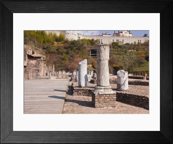 Framed Print : The old Roman Theatre of Fourviere in the city of Lyon, Rhone-Alpes, France, Europe Framed Print : The old Roman Theatre of Fourviere in the city of Lyon, Rhone-Alpes, France, Europe