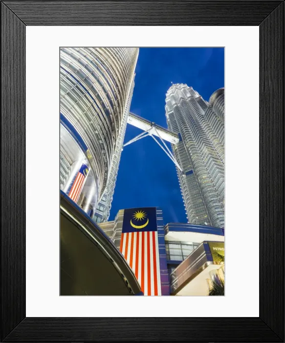 Framed Print : Petronas Towers and Malaysian national flag, Kuala Lumpur, Malaysia, Southeast Asia, Asia Framed Print : Petronas Towers and Malaysian national flag, Kuala Lumpur, Malaysia, Southeast Asia, Asia