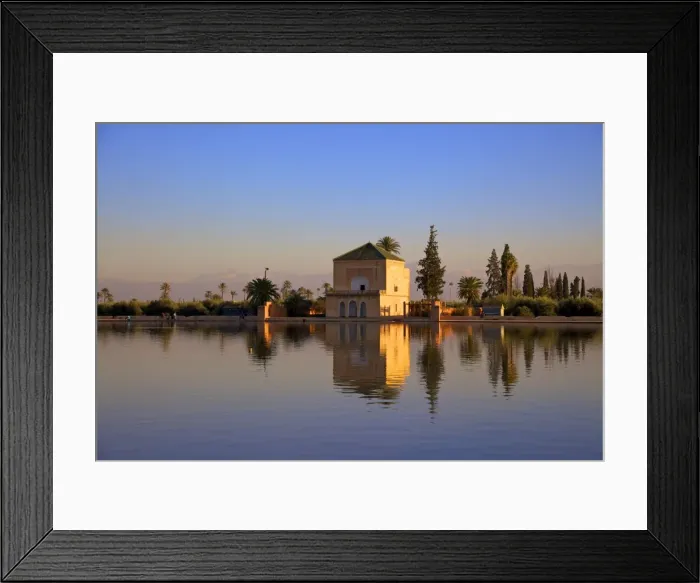 Framed Print : Menara Gardens, Marrakech, Morocco, North Africa, Africa Framed Print : Menara Gardens, Marrakech, Morocco, North Africa, Africa