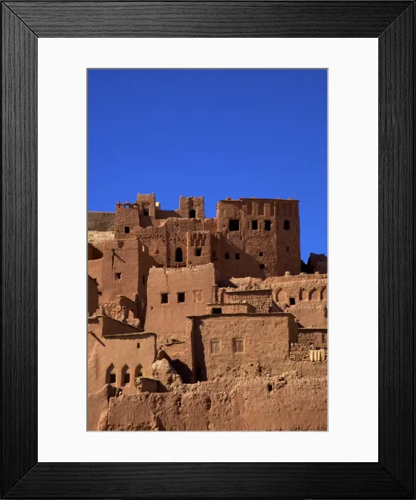 Framed Print : Ait-Benhaddou Kasbah, UNESCO World Heritage Site, Morocco, North Africa, Africa Framed Print : Ait-Benhaddou Kasbah, UNESCO World Heritage Site, Morocco, North Africa, Africa