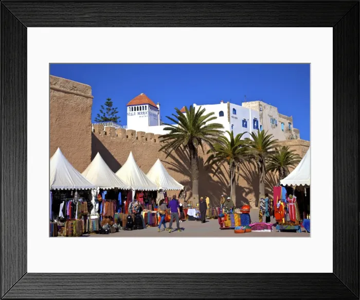 Framed Print : Market, Essaouira, Morocco, North Africa, Africa Framed Print : Market, Essaouira, Morocco, North Africa, Africa