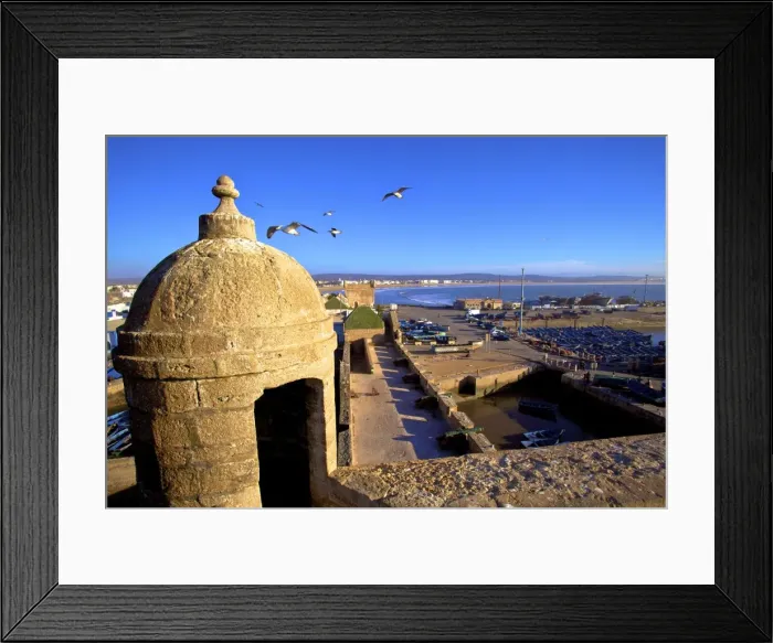 Framed Print : North Bastion view over Essaouira, Morocco, North Africa, Africa Framed Print : North Bastion view over Essaouira, Morocco, North Africa, Africa