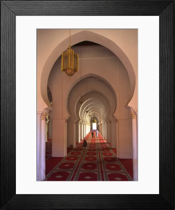 Framed Print : Interior of Koutoubia Mosque, Marrakech, Morocco, North Africa, Africa Framed Print : Interior of Koutoubia Mosque, Marrakech, Morocco, North Africa, Africa