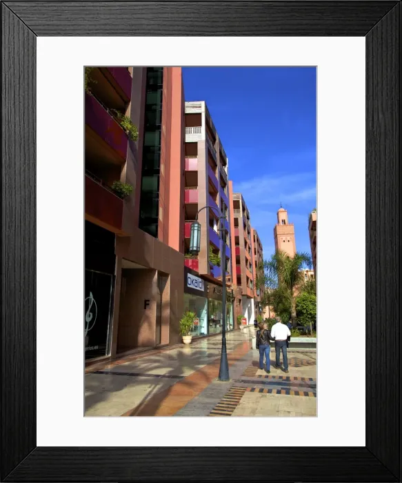 Framed Print : Marrakech Plaza, Place du 16 Novembre, Marrakech, Morocco, North Africa, Africa Framed Print : Marrakech Plaza, Place du 16 Novembre, Marrakech, Morocco, North Africa, Africa