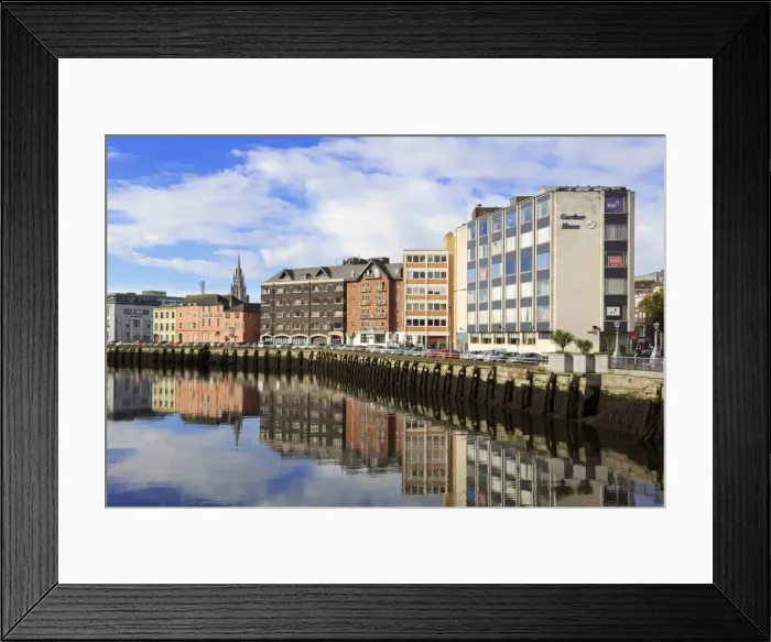 Framed Print : Morrisons Quay on the River Lee, Cork City, County Cork, Munster, Republic of Ireland, Europe Framed Print : Morrisons Quay on the River Lee, Cork City, County Cork, Munster, Republic of Ireland, Europe