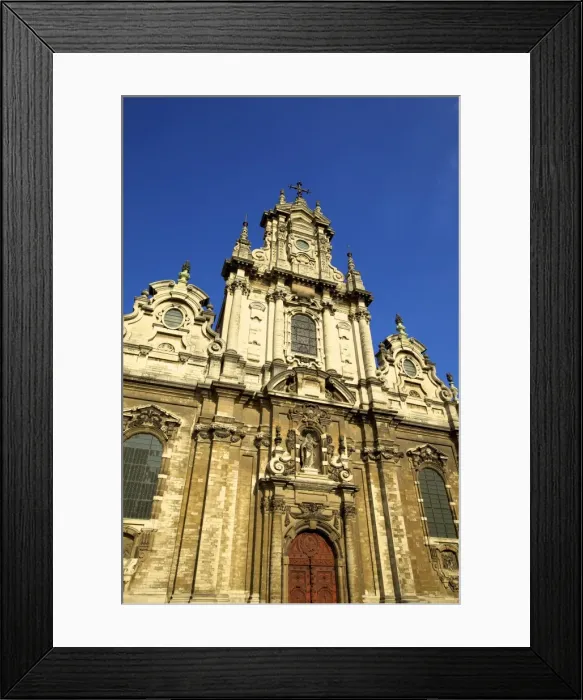 Framed Print : Eglise St. Jean Baptiste au Beguinage, Brussels, Belgium, Europe Framed Print : Eglise St. Jean Baptiste au Beguinage, Brussels, Belgium, Europe