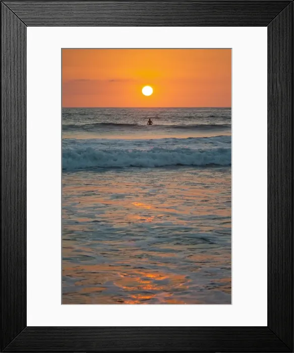 Framed Print : Sunset at Playa Guiones surfing beach, Nosara, Nicoya Peninsula, Guanacaste Province, Pacific coast, Costa Rica, Central America Framed Print : Sunset at Playa Guiones surfing beach, Nosara, Nicoya Peninsula, Guanacaste Province, Pacific coast, Costa Rica, Central America
