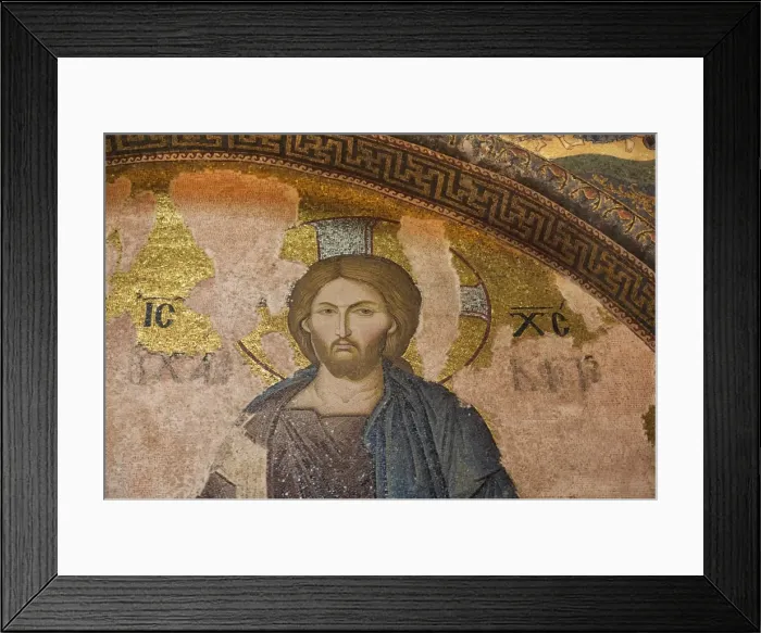 Framed Print : Khalke Jesus mosaic, Church of the Holy Saviour in Chora (Kariye Camii), Istanbul, Turkey, Europe Framed Print : Khalke Jesus mosaic, Church of the Holy Saviour in Chora (Kariye Camii), Istanbul, Turkey, Europe