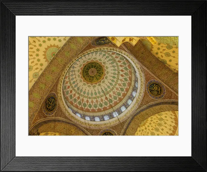 Framed Print : Yeni Cami or the New Mosque, Domes and cupolas, Istanbul Old city, Turkey Framed Print : Yeni Cami or the New Mosque, Domes and cupolas, Istanbul Old city, Turkey