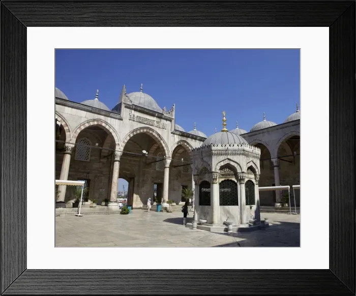 Framed Print : The Yeni Camii (New Mosque), Istanbul, Turkey, Europe, Eurasia