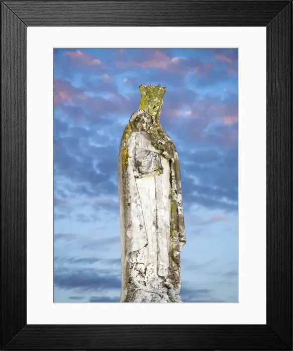Framed Print : Our Lady of Penrhys statue, Rhondda Valley, Glamorgan, Wales, United Kingdom, Europe Framed Print : Our Lady of Penrhys statue, Rhondda Valley, Glamorgan, Wales, United Kingdom, Europe