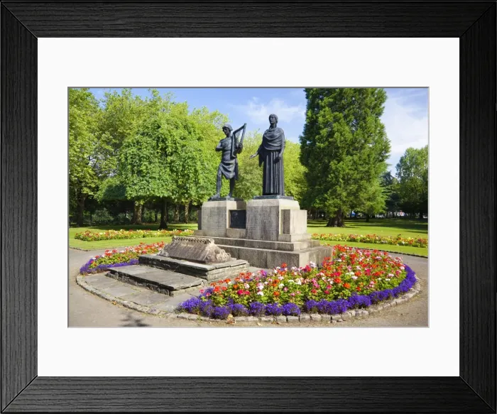 Framed Print : Statues Ynysangharad Park, Pontypridd, Mid-Glamorgan, Wales, United Kingdom, Europe Framed Print : Statues Ynysangharad Park, Pontypridd, Mid-Glamorgan, Wales, United Kingdom, Europe
