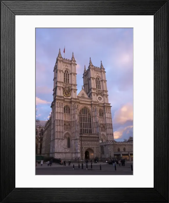 Framed Print : Westminster Abbey at sunset, UNESCO World Heritage Site, Westminster, London, England, United Kingdom, Europe Framed Print : Westminster Abbey at sunset, UNESCO World Heritage Site, Westminster, London, England, United Kingdom, Europe