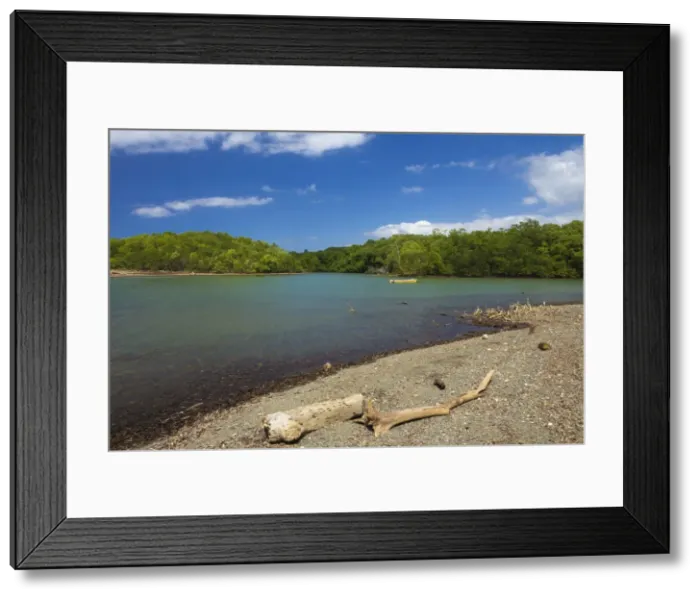 Framed Print : View across the Nosara River mouth towards the Biological Reserve, Nosara, Nicoya Peninsula, Guanacaste Province, Costa Rica, Central America Framed Print : View across the Nosara River mouth towards the Biological Reserve, Nosara, Nicoya Peninsula, Guanacaste Province, Costa Rica, Central America