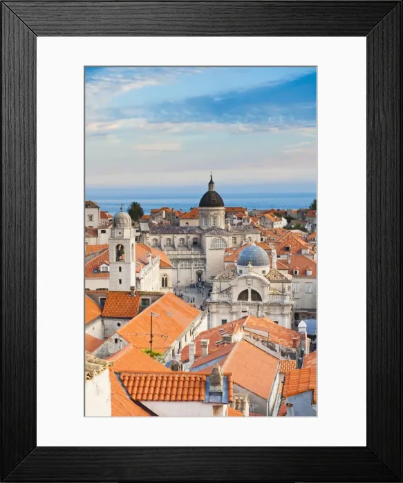 Framed Print : Dubrovnik Cathedral (Cathedral of the Assumption of the Virgin Mary), Dubrovnik Old Town, UNESCO World Heritage Site, Dubrovnik, Dalmatian Coast, Croatia, Europe Framed Print : Dubrovnik Cathedral (Cathedral of the Assumption of the Virgin Mary), Dubrovnik Old Town, UNESCO World Heritage Site, Dubrovnik, Dalmatian Coast, Croatia, Europe