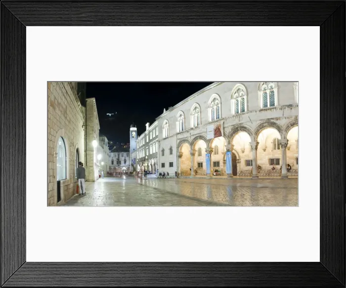 Framed Print : Dubrovnik City Bell Tower in Dubrovnik Old Town at night, UNESCO World Heritage Site, Dubrovnik, Croatia, Europe Framed Print : Dubrovnik City Bell Tower in Dubrovnik Old Town at night, UNESCO World Heritage Site, Dubrovnik, Croatia, Europe