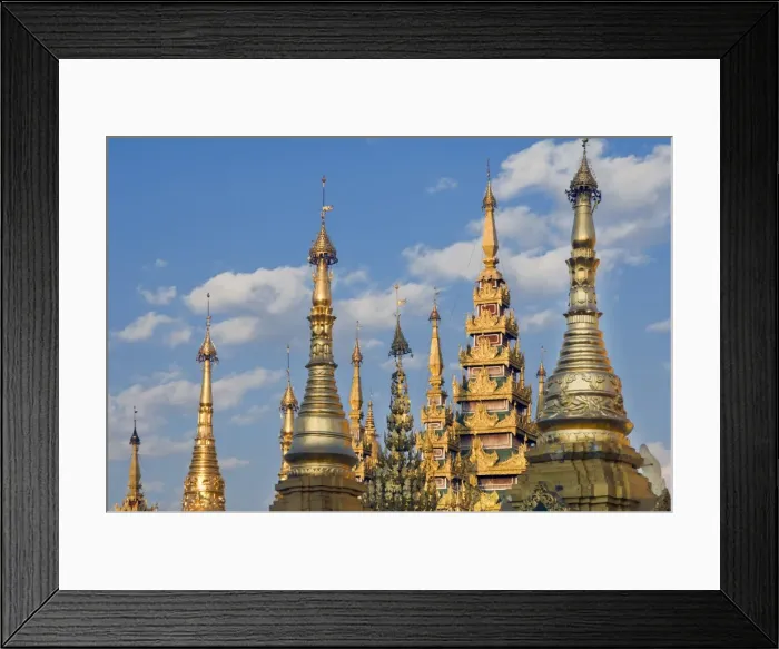 Framed Print : Northern terrace, Shwedagon Pagoda, Rangoon, (Yangon), Burma (Myanmar), Asia Framed Print : Northern terrace, Shwedagon Pagoda, Rangoon, (Yangon), Burma (Myanmar), Asia