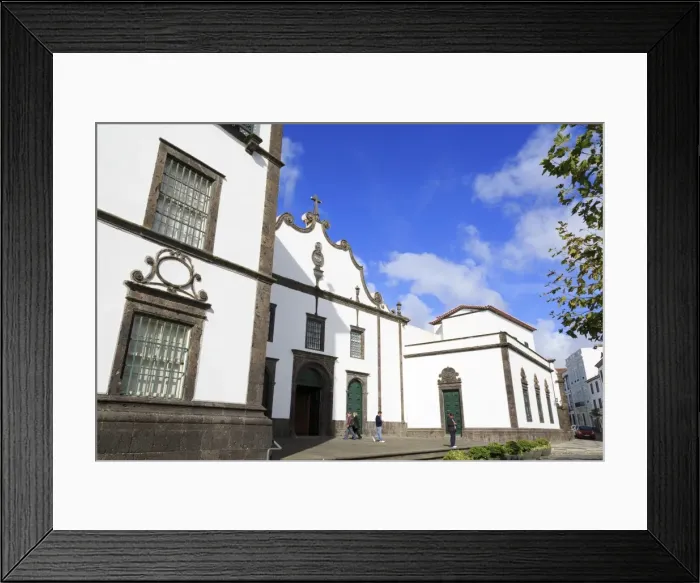 Framed Print : Convento da Esperanca, Ponta Delgada City, Sao Miguel Island, Azores, Portugal, Europe Framed Print : Convento da Esperanca, Ponta Delgada City, Sao Miguel Island, Azores, Portugal, Europe