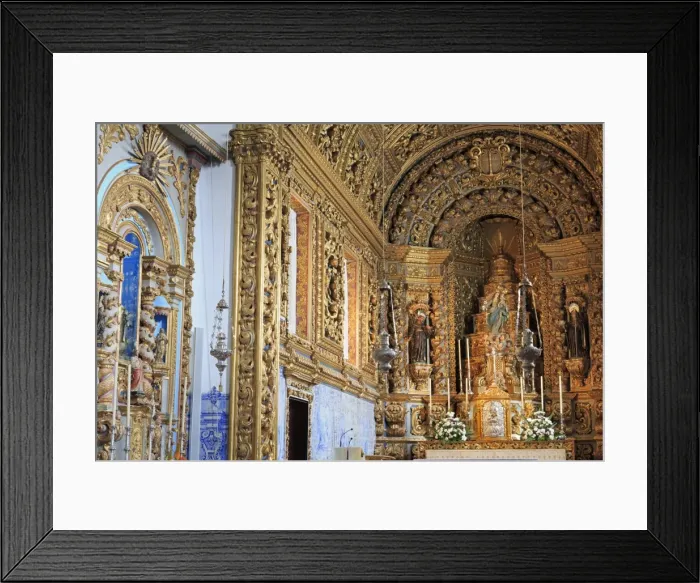 Framed Print : Santo Cristo Church in the Convento da Esperanca, Ponta Delgada City, Sao Miguel Island, Azores, Portugal, Europe Framed Print : Santo Cristo Church in the Convento da Esperanca, Ponta Delgada City, Sao Miguel Island, Azores, Portugal, Europe