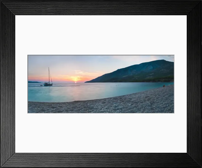 Framed Print : Brac Island, Zlatni Rat Beach at sunset, Bol, Dalmatian Coast, Adriatic, Croatia, Europe Framed Print : Brac Island, Zlatni Rat Beach at sunset, Bol, Dalmatian Coast, Adriatic, Croatia, Europe