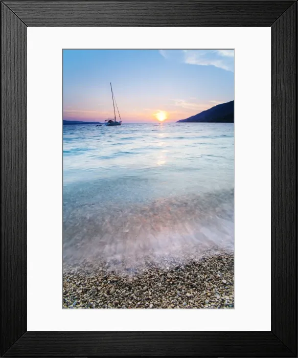Framed Print : Adriatic Sea off Zlatni Rat Beach at sunset, Bol, Brac Island, Dalmatian Coast, Croatia, Europe Framed Print : Adriatic Sea off Zlatni Rat Beach at sunset, Bol, Brac Island, Dalmatian Coast, Croatia, Europe
