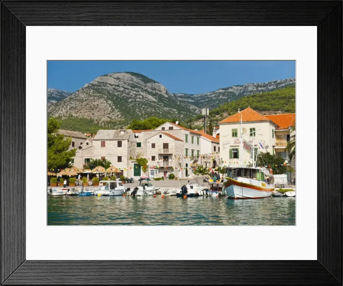 Framed Print : Bol Town, Brac Island, Dalmatian Coast, Adriatic, Croatia, Europe Framed Print : Bol Town, Brac Island, Dalmatian Coast, Adriatic, Croatia, Europe