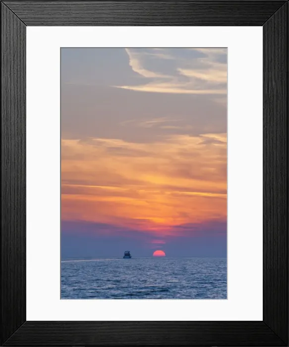 Framed Print : Boat driving into the sunset at Zlatni Rat Beach, Bol, Brac Island, Dalmatian Coast, Adriatic, Croatia, Europe Framed Print : Boat driving into the sunset at Zlatni Rat Beach, Bol, Brac Island, Dalmatian Coast, Adriatic, Croatia, Europe
