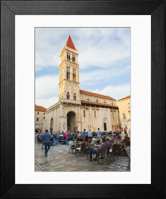Framed Print : Cathedral of St. Lawrence (Katedrala Sv. Lovre), Trogir, UNESCO World Heritage Site, Dalmatian Coast, Croatia, Europe Framed Print : Cathedral of St. Lawrence (Katedrala Sv. Lovre), Trogir, UNESCO World Heritage Site, Dalmatian Coast, Croatia, Europe
