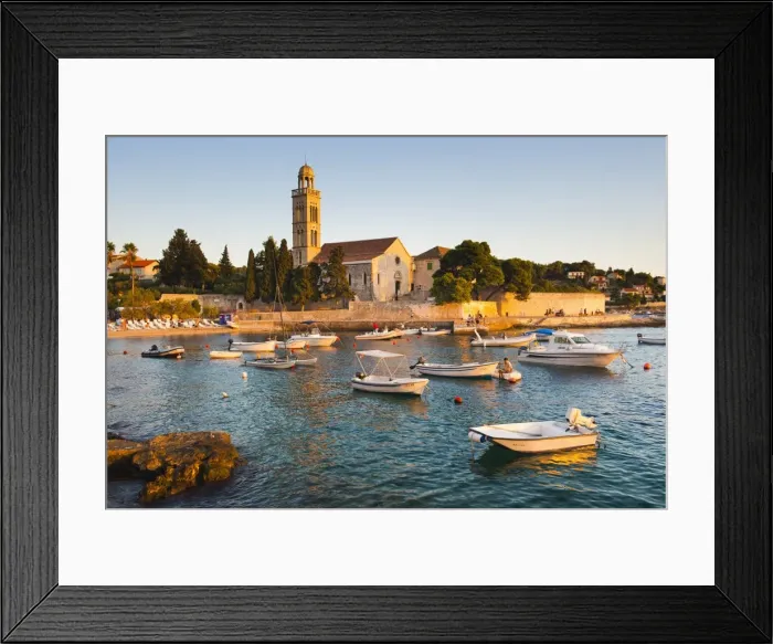 Framed Print : Franciscan Monastery, Hvar Town, Hvar Island, Dalmatian Coast, Adriatic, Croatia, Europe Framed Print : Franciscan Monastery, Hvar Town, Hvar Island, Dalmatian Coast, Adriatic, Croatia, Europe