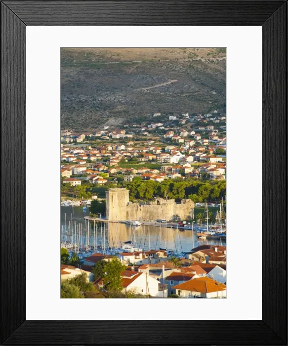 Framed Print : Kamerlengo Fortress (Gradina Kamerlengo) at sunrise, Trogir, UNESCO World Heritage Site, Dalmatian Coast, Adriatic, Croatia, Europe Framed Print : Kamerlengo Fortress (Gradina Kamerlengo) at sunrise, Trogir, UNESCO World Heritage Site, Dalmatian Coast, Adriatic, Croatia, Europe