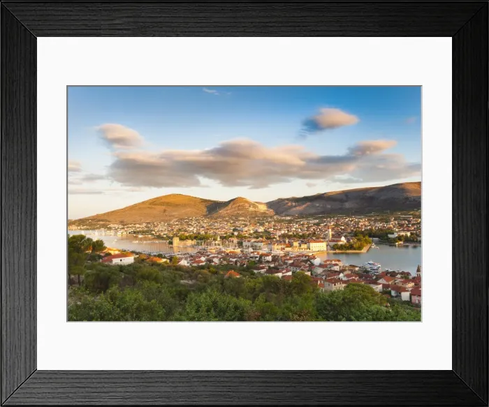 Framed Print : View over Trogir, UNESCO World Heritage Site, Dalmatian Coast, Croatia, Europe Framed Print : View over Trogir, UNESCO World Heritage Site, Dalmatian Coast, Croatia, Europe