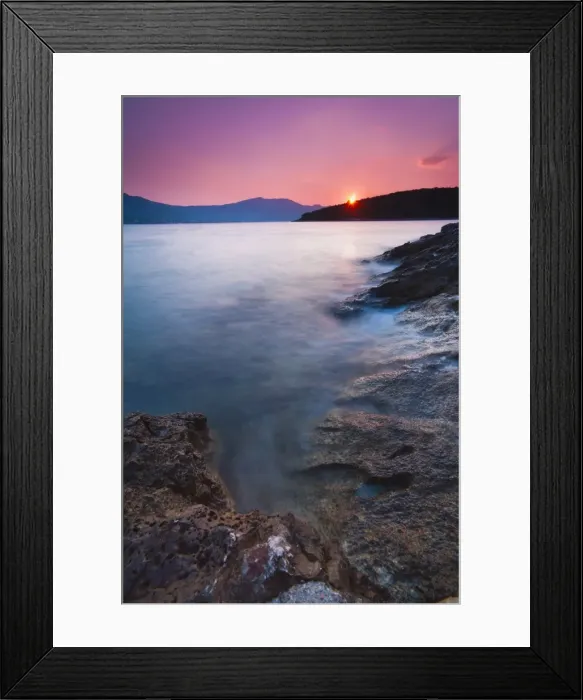 Framed Print : Sun star at sunrise in Korcula Town, Korcula Island, Dalmatian Coast, Adriatic, Croatia, Europe Framed Print : Sun star at sunrise in Korcula Town, Korcula Island, Dalmatian Coast, Adriatic, Croatia, Europe