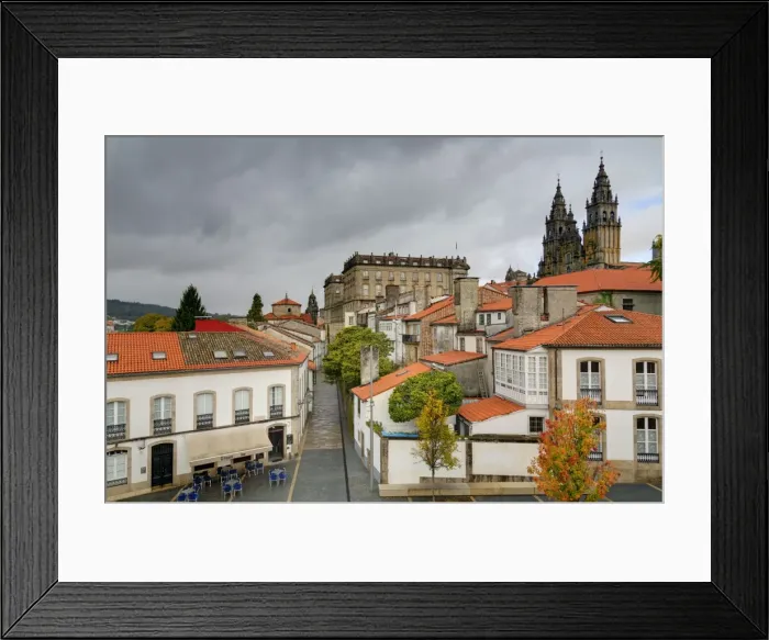 Framed Print : Old Town, Santiago de Compostela, UNESCO World Heritage Site, Galicia, Spain, Europe Framed Print : Old Town, Santiago de Compostela, UNESCO World Heritage Site, Galicia, Spain, Europe
