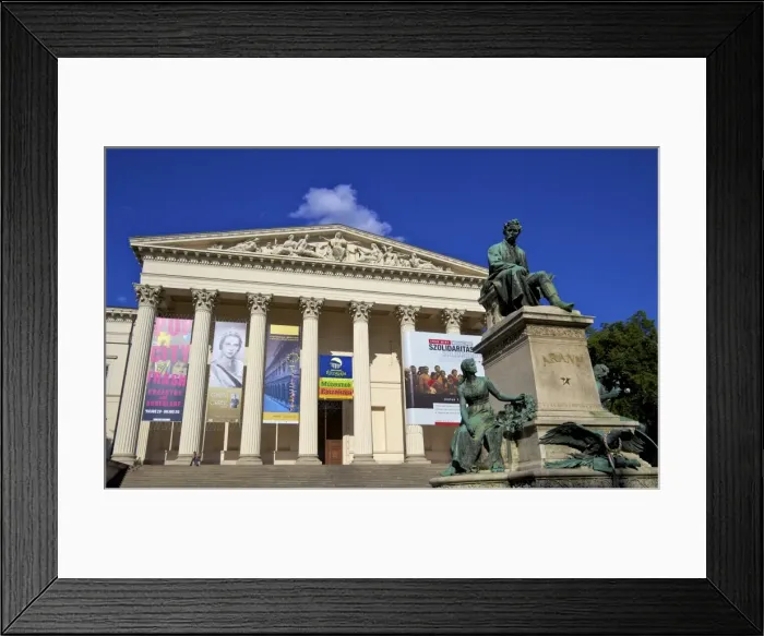 Framed Print : National Museum, Budapest, Hungary, Europe Framed Print : National Museum, Budapest, Hungary, Europe