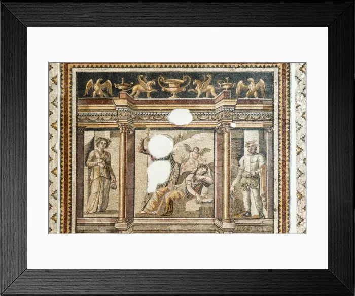 Framed Print : Mosaic of the abandoned Ariadne, 2nd to 3rd century AD, Hatay Archaeology Museum, Antioch, Hatay province, Southwest Turkey, Anatolia, Turkey, Asia Minor, Eurasia Framed Print : Mosaic of the abandoned Ariadne, 2nd to 3rd century AD, Hatay Archaeology Museum, Antioch, Hatay province, Southwest Turkey, Anatolia, Turkey, Asia Minor, Eurasia