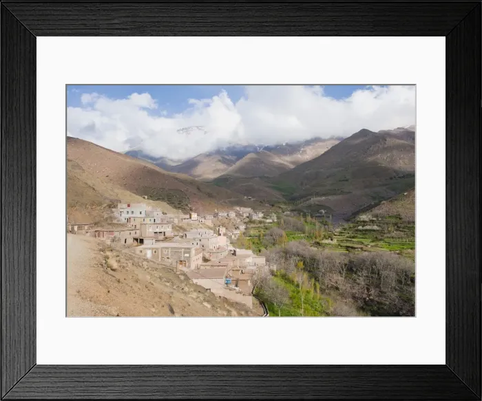 Framed Print : View up the valley from Tizi n Tamatert to Tacheddirt, High Atlas Mountains, Morocco, North Africa, Africa Framed Print : View up the valley from Tizi n Tamatert to Tacheddirt, High Atlas Mountains, Morocco, North Africa, Africa