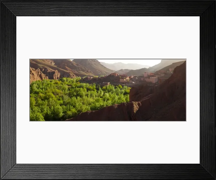 Framed Print : Panoramic landscape photo of Dades Gorge, Morocco, North Africa, Africa Framed Print : Panoramic landscape photo of Dades Gorge, Morocco, North Africa, Africa