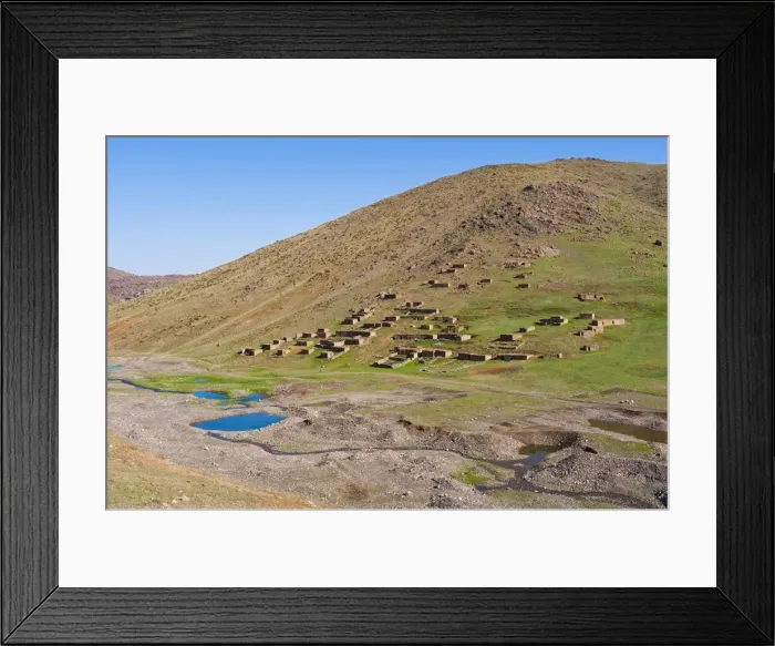 Framed Print : Berber village at Oukaimeden, High Atlas Mountains, Morocco, North Africa, Africa Framed Print : Berber village at Oukaimeden, High Atlas Mountains, Morocco, North Africa, Africa