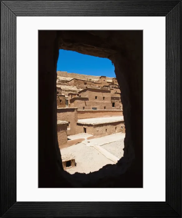 Framed Print : Inside Kasbah Ait Ben Haddou, UNESCO World Heritage Site, near Ouarzazate, Morocco, North Africa, Africa Framed Print : Inside Kasbah Ait Ben Haddou, UNESCO World Heritage Site, near Ouarzazate, Morocco, North Africa, Africa