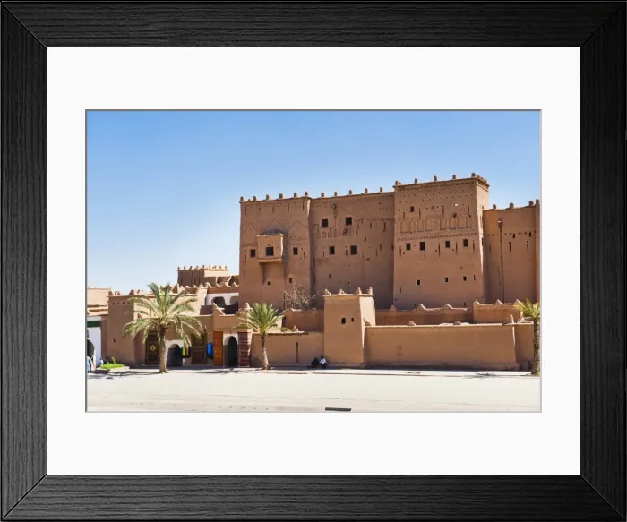 Framed Print : Taourirt Kasbah in Ouarzazate, Morocco, North Africa, Africa Framed Print : Taourirt Kasbah in Ouarzazate, Morocco, North Africa, Africa